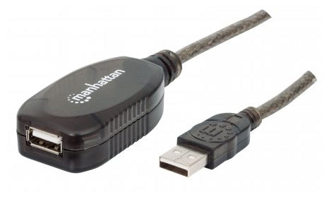 151573 Cable de Extensión Activa USB de Alta Velocidad USB A Macho / USB A Hembra - 10 m; Repetidor integrado V2.0 151573 Cable de Extensión Activa USB de Alta Velocidad USB A Macho / USB A Hembra - 10 m; Repetidor integrado V2.0